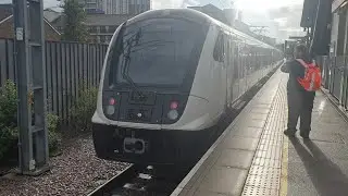 Class 345039 Pulling into Abbey Wood Station!! (Depot Whistle)