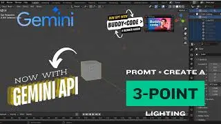 AUTOMATING CODING WITH GEMINI IN BLENDER? UNCUT VIDEO  