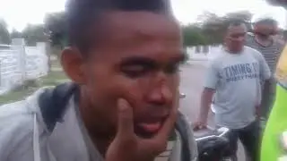 Polantas TTU nusa tenggara timur melakukan penganiayaan kepada warga sipil