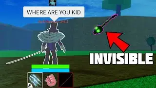 Trolling Toxic Kid with Invisible Glitch (Blox Fruits)
