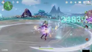 Cryo Kuki Shinobu.. Just being the jack of all trades | Genshin Impact