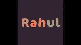 How To Make Dancing Text Animation In HTML & CSS