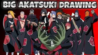 Drawing 'THE AKATSUKI' from NARUTO | NARUTO SHIPPUDEN