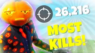 This is THE HIGHEST FORTNITE KILL COUNT EVER RECORDED! (26,000+ Kills)