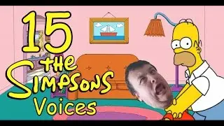 1 Guy 15 Simpsons Voices