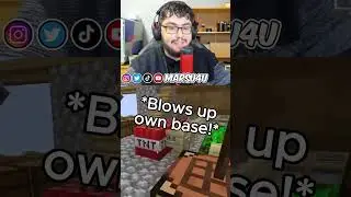 Bro RAGE Quit! #fyp #gaming #funny #crazymoments  #minecraft