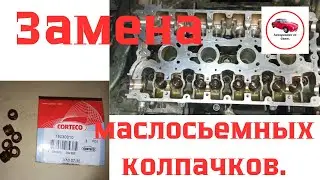 Замена маслосьемных колпачков.