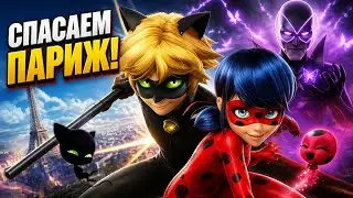 Miraculous Ladybug & Cat Noir - Run and Save Paris from Hawk Moth and Akumas * Play on Sensor Games