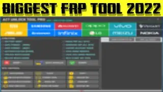Biggest Frp Tool 2022 | One Clik To Remove Any Frp Lock Samsung Oppo Vivo Huawei