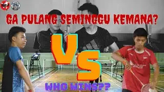 Seminggu ga pulang ke rumah,Kemana?? | Badminton Battle Arena