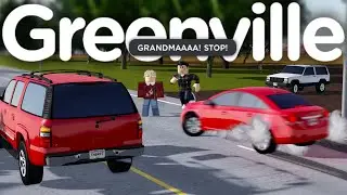 RUN AWAY GRANDMA on the LOOSE! (+Buying a NEW CAR!) - Roblox Greenville Roleplay Series