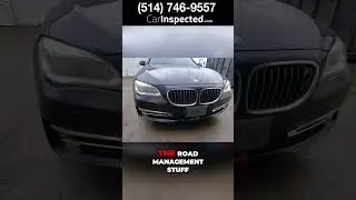2013 BMW 750i car inspection by Car Inspected™