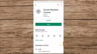 How to rotate phone display at 180 degree