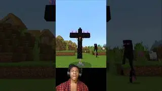 I spawned a Titan wither skeleton in Minecraft 😳 #minecraft #shorts #memes