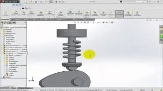 Motion Simulation in SolidWorks | Cam and Follower with Animation Tutorial