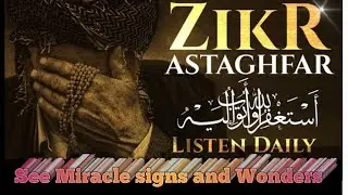 Astaghfirullah 1000 times on tasbeeh..