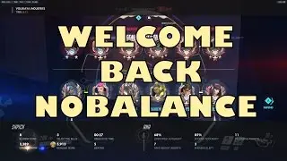WELCOME BACK NOBALANCE!