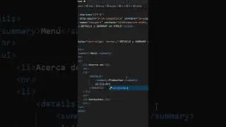 Menú Desplegable con solo HTML 🤩 - Dropdown RÁPIDO sin Javascript ❌