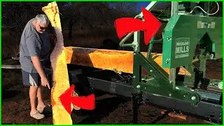 Woodland Mills HM126 Sawmill finished the 24