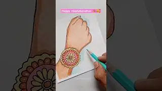Rakshabandhan Special Drawing 🥰💫 #art #rakshabandhan #rakshabandhanspecial #drawing #shorts