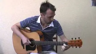 Маечки - Земфира (Анечка) фингерстайл кавер на гитаре / ноты и табы