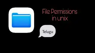 Unix File Permissions | Different types of Unix file Permissions | Linux  file Permissions in telugu