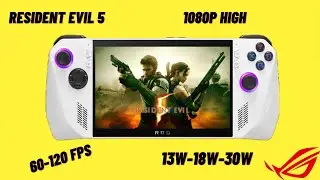 ASUS ROG ALLY | Resident Evil 5 | Performans ve Batarya Testi