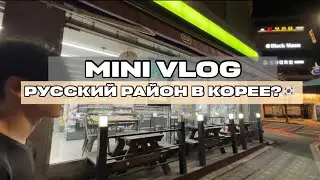 [mini vlog]:РУССКИЙ РАЙОН В КОРЕЕ?🇰🇷