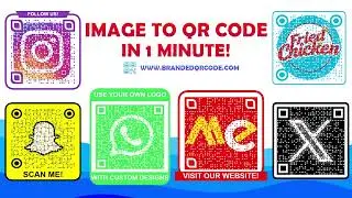 Convert Any Logo/Image to a QR Code in 1 Minute!