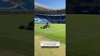 Unterwegs im BBBank Wildpark einen Tag vor dem KSC-Spiel gegen den FC Liverpool