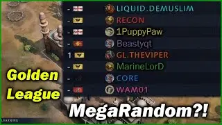 Age of Empires 4 - 6 Golden League Finalists in a Free For All