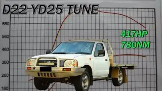400HP D22 YD25 DYNO TUNE -  Is a YD25 Better then a 4JJ1?