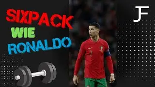 SO bekommst du ein Sixpack wie Ronaldo | Sixpack-Workout-Übungen zum mitmachen