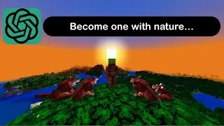 Asking ChatGPT how to have fun in Minecraft