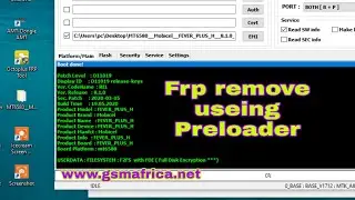 Mobicel Fever Plus H Mobicel Fever Plus J FRP Remove Using Preloader on Cm2