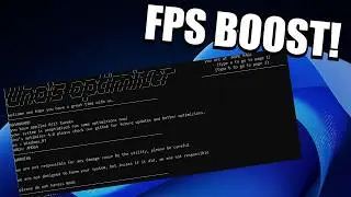 *NEW* Pc tweaking and optimizion utility (Boost FPS, Lower Input Delay)