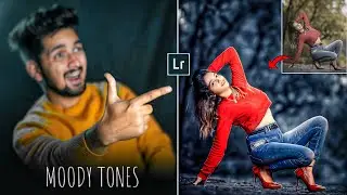 Moody blue tone Lightroom photo editing in 2023 //preset download free//