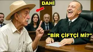 ＂SUS, KÖYLÜ!＂ — diye alay etti yargıç… ama savunmasını duyunca küçük düşürüldü