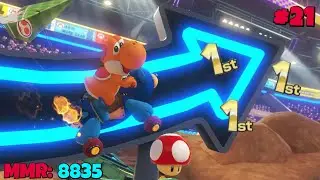 Dominating in Competitive Mario Kart! | 200cc Road to Grandmaster #21