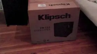 Klipsch SW-112 Sub Unboxing.mov