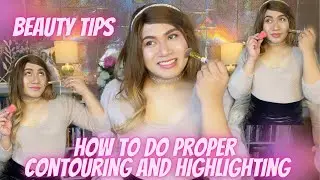 How to do contouring and highlighter | Beauty Tips | Peter Miles Channel
