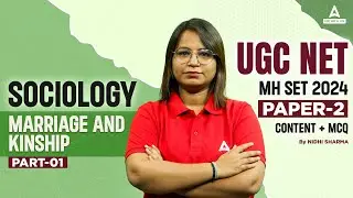 UGC NET/MH SET Sociology Classes 2024 | Marriage & Kinship #1