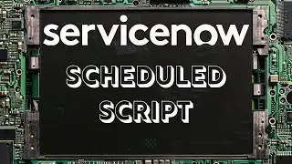 How to Create a Scheduled Script Execution in Servicenow - Scheduled Job - 2024 - Next Experience