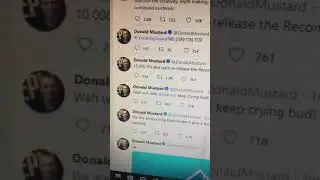 Donald mustard is hacked twitter