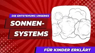Die Entstehung des Sonnensystems – Erklärt für Grundschulkinder! 🌌🚀