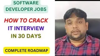How to crack IT interview for a fresher in 30 Days.#Software #Developer #Interview #Jobs #coding