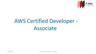 AWS Certified Developer Associate | Exam Dumps | Question and answer | Part 1