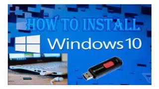 How to Install Window 10 Speak Khmer