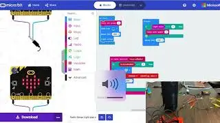 How to use Micro:Bit Micro controller, Radio Signal, Light Sensor and Music in the Physical World