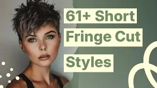 Fringe-Cut Short Styles 2025: Bold and Elegant Trends